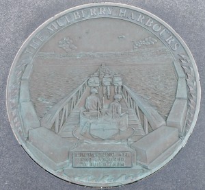 D Day Memorial plaque