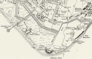 Stokes Bay map of 1931