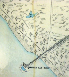 Stokes Bay Pool in 1873