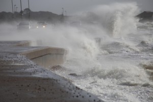 Storm Katie at Stokes Bay