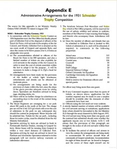 1931 Schneider Administrative Arrangements