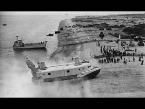 SRN3 Hovercraft at Browndown