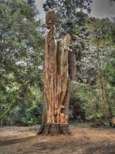 Trees Sculpture in Stanley Park