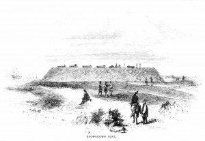 BrowndownFort IllustratedTimes Nov221856 Browndown Battery Illustrated Times Nov22 1856