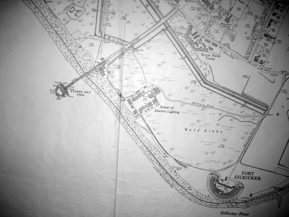 Stokes Bay pier 1939