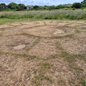 Gun emplacement in 2020