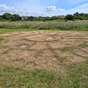 Gun emplacement in 2020