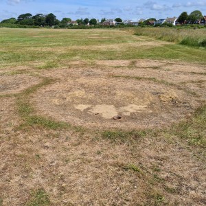 Gun emplacement in 2020