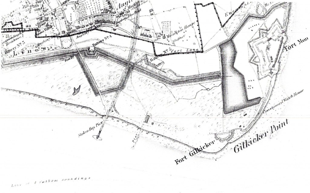 Stokes Bay Map c1870