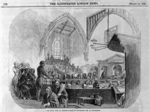 Trial of Pym illustrated London News March 14 1846