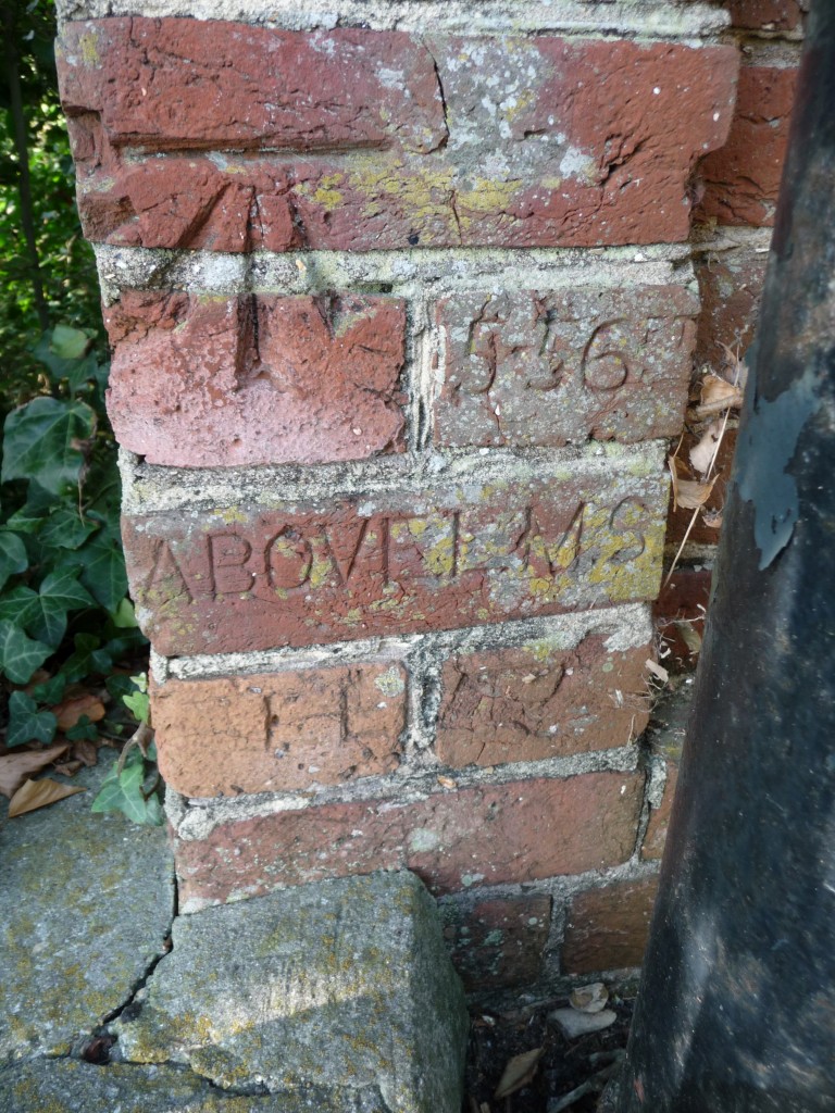 Alver Bridge bench Mark