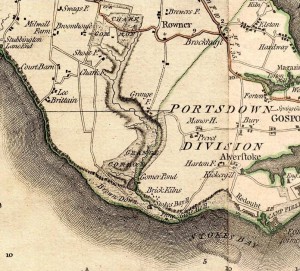 Milne's map of 1791