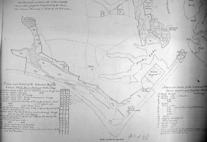 Stokes Bay map of 1832