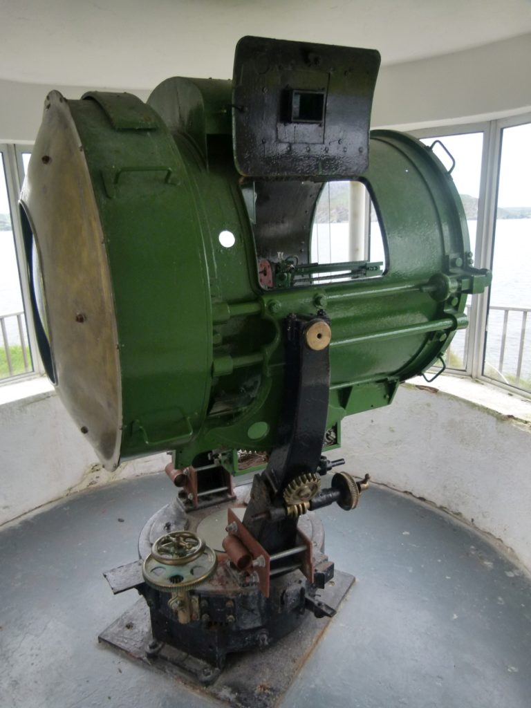 Projector at Fort Dunree, Donegal